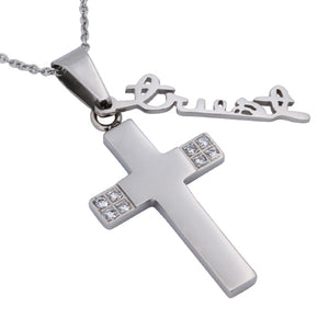 CZ Handwriting Necklace