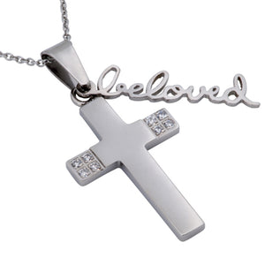 
                
                    Load image into Gallery viewer, Women&amp;#39;s CZ Handwriting Necklace Collection
                
            
