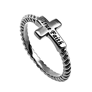 Simplicity Cross Ring