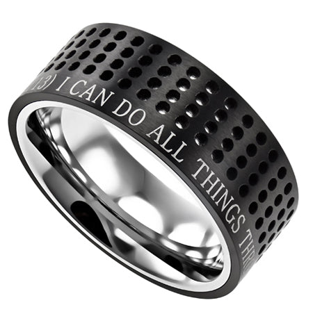 
                
                    Load image into Gallery viewer, Men&amp;#39;s Black Sports Ring
                
            