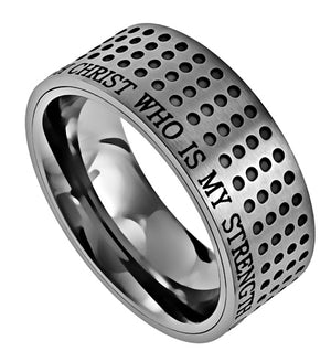 Men's Silver Sport Ring