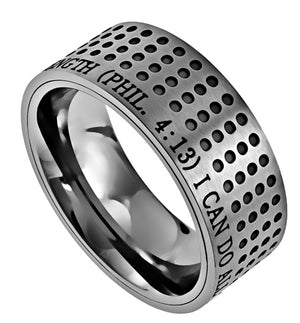 Men's Silver Sport Ring