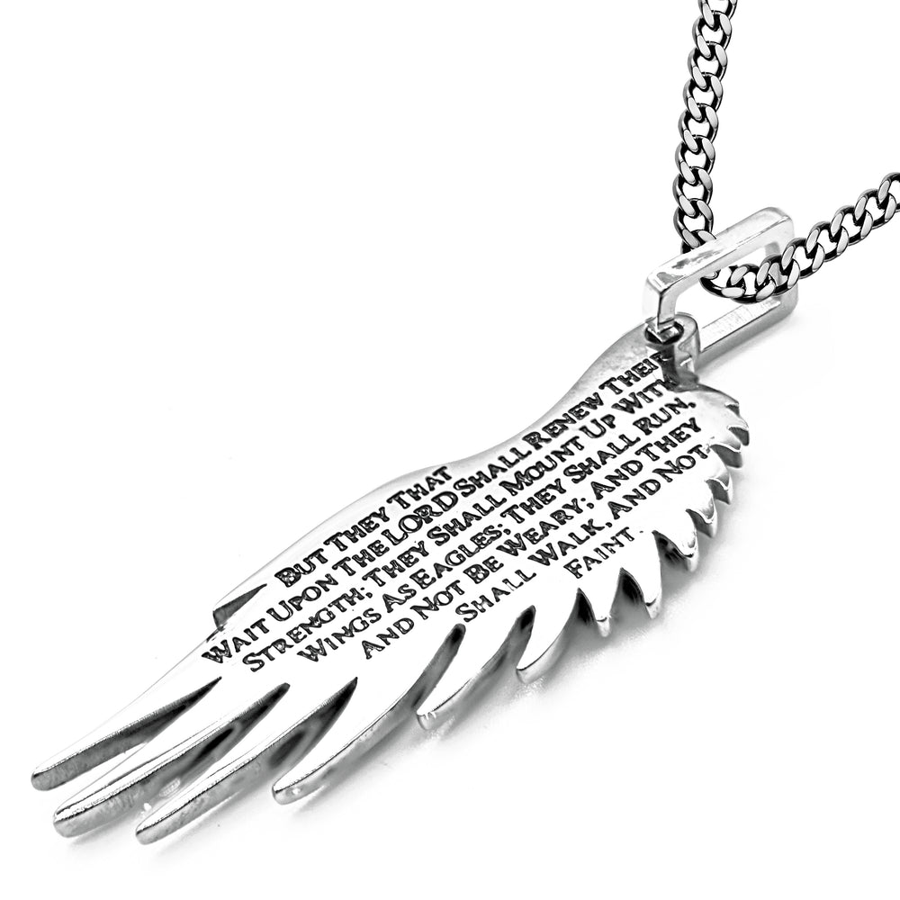 Michael's Wing Necklace – KingdomWear - Main Image